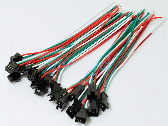 Konektor na spájanie BIOdynamických LED pásov, 3P, female, 10cm