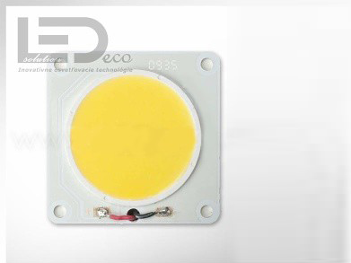 LED modul s vysokým výkonom, 10 W, 3000K, 750 lm,130 °, 33V,300mA, CRI=73, stmievateľný