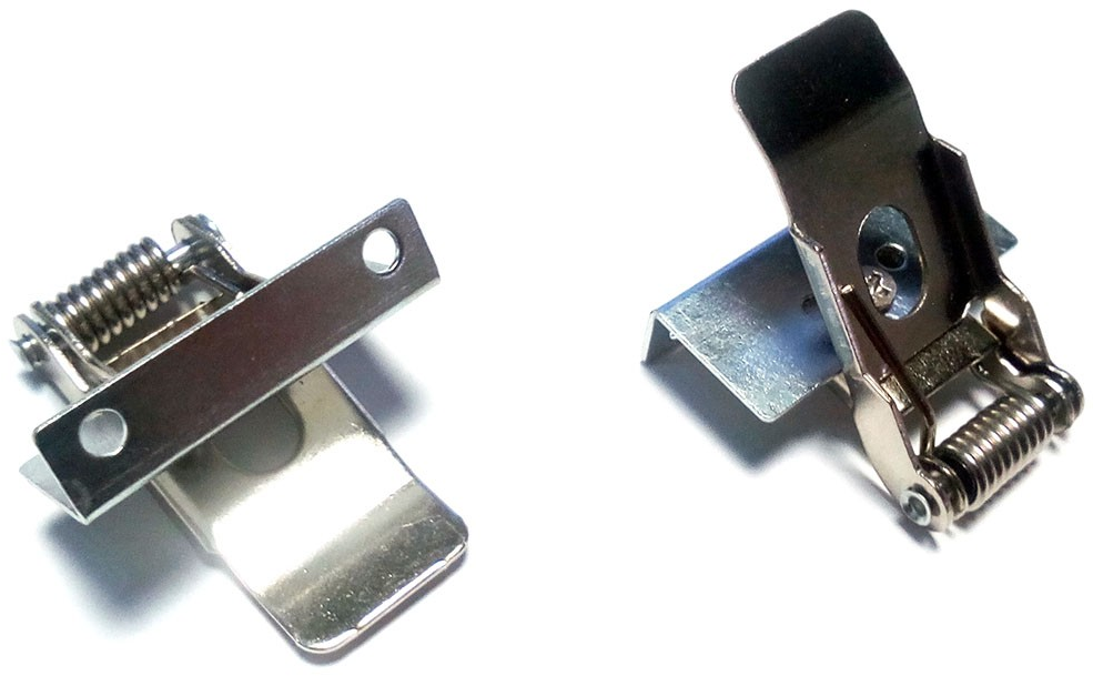 Pružinový úchyt pre SLIMBOX panely verzie 1.0, vhodný pre 600x300, 600x600mm