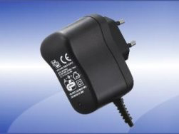 Napájací sieťový adaptér stabilizovaný, 24V/300mA, 7,2W, konektor DC 5,5/2,1 mm,1.8m dlzka