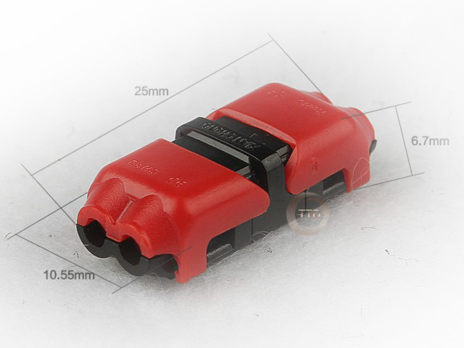 Konektor zamorezny IDC, 2+2pin, 5A, 300V