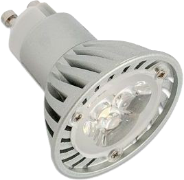 4W LED žiarovka GU10, 4000K, 250lm, neutrálna biela, 38°, IP20