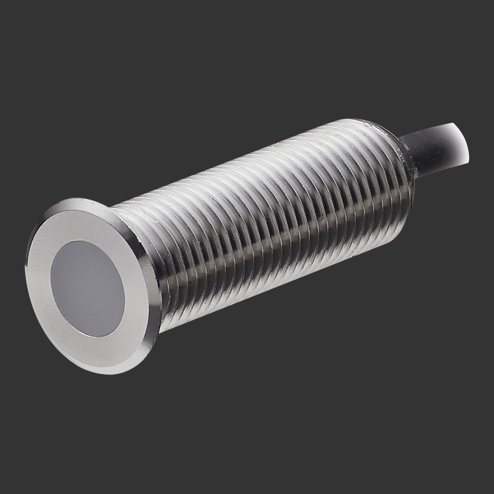 Mini bodové svietidlo,0.25W,CRI80,12VDC, RED, 1-2lm, 120°, okrúhle, 5m kábel, IP68