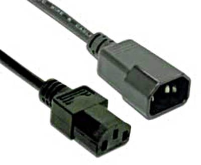 Kábel predlžovací, sieťový, 1,8m