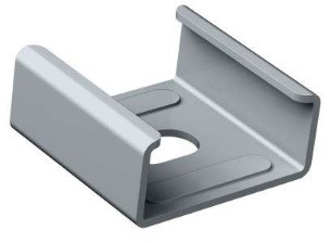 2ks inštalačný ćhyt pre ALU profily BARDOLINO MINI, pár, 2 skrutky