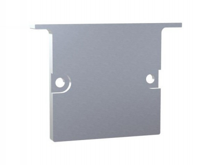 2ks koncovka pre ALU profil CATANIA T 3030, 40x30mm, hliníkové, black