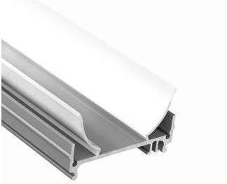 Alu profil CATANIA 60, reflektor pre zvýšenie intenzít a homogenitu, 2m