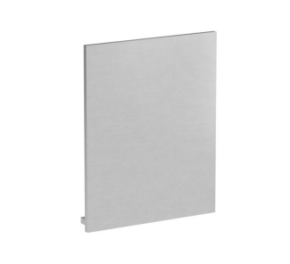 2ks hliníková koncovka pre alu profil CATANIA 6075, 2mm, prisadený