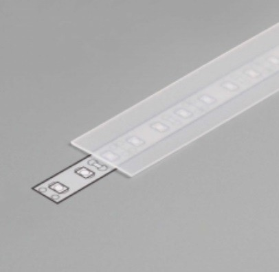 Omrznutý difúzor pre ALU profily CORNER-60-14/LINEA-20-T, nasúvací, 2m