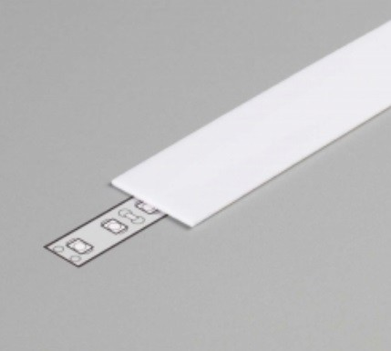 Opálový difźor pre ALU profily CORNER-60-14/LINEA-20-T, nasúvací, 2m