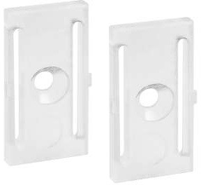 2ks plast. inštal. úchyty pre profil GARliano flex, 2 skrutky