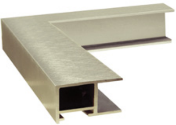 ALU profil rámový GUADALUPE, 3m, šírka drážky 9,3mm, brúsený, šampaň