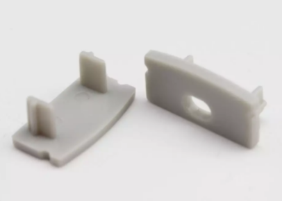 Koncovka pre ALU profil IGNIS, bez diery, plast