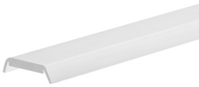 Omrznutý difúzor pre ALU profil KOZMA-T, 13x4mm, 2m