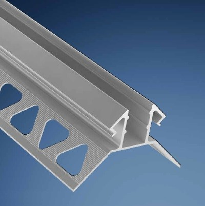 Alu profil elox LUGANO Inside pre vnútorný roh obkladačiek, 8mm, 2m