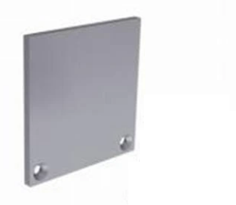 2ks koncovka pre alu profil MERLUZZO, 35x35mm, bez diery, hliník, ver0 starsia verzia