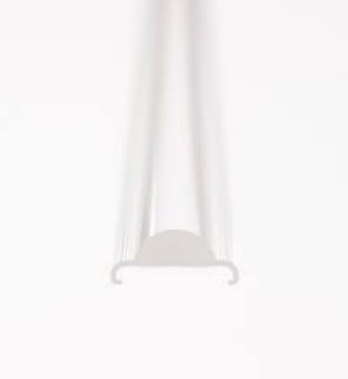 Číry difúzor s 30° optikou pre ALU profil GARgano/PINO/LENS/MULTI, nasúvací, 20x10mm, 2m