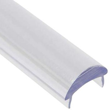 Číry difúzor s 30° optikou pre ALU profil MIKRO, 43% zvýšenie intenzity, 2m