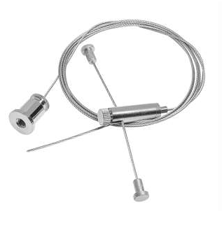 Závesné inštalačné lanká pre profil CATania 40/60/80, 2ks, 1,5m, priem 1mm