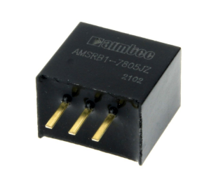 Menič napätia DC/DC 5W/5V/1000mA out, vstup 8~36VDC, puzdro SIP3