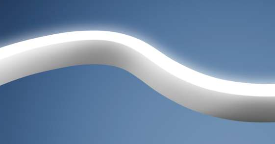 AQUALUC C:URVE Bright, 24V, 3200 K, 7,642m,63.5 W, 50 lm/W, 399 lm/m, 4m kábel