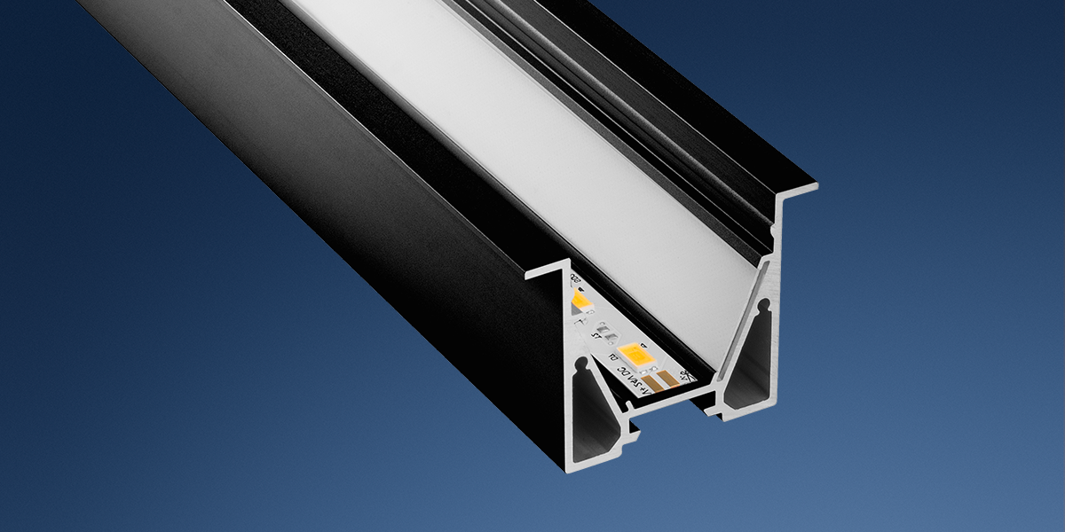 ALU profil black CATANIA T 3030, zápustný, 40x30mm, 5m