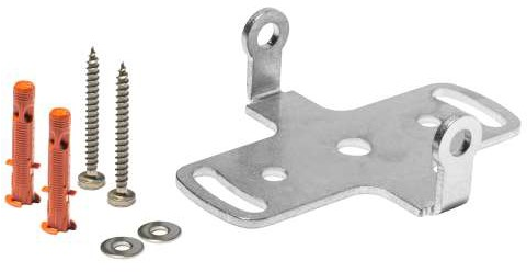 Inštalačný úchyt pre líniové svietidlá BERGAMO HP/ALU profil PINO HP, na prisadenie, 304