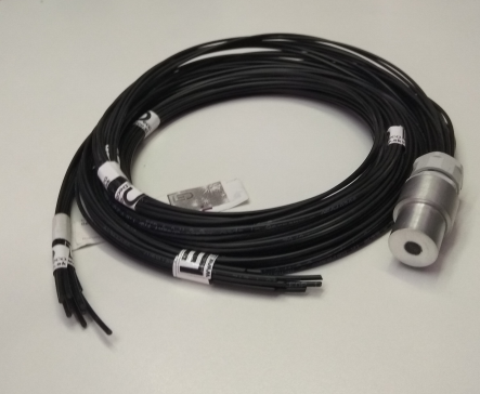 Zväzok opt. vlákien pre kryštálové nebo, vlákno 10x1,5+10x2m, 20mm port, bez END a bez CRY