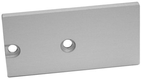 2ks hliníková koncovka pre profil Bardolino MURO, vrátane 4 ks skrutiek, white