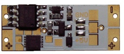 Stmievač PUSH univerzálny, 10-28VDC,10W/7,5A,pomalý nábeh,bez konektorov,na letovanie