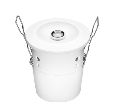 PIR senzor na DALI,napajanie z DALI busu. biely, integracia do podhladu, 84°,dosah 4.5m 