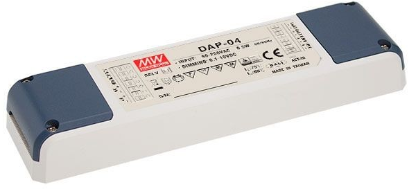 Konverter signálu DALI na PWM, 4-kanály