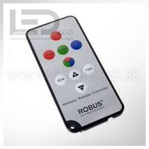 Diaľkový ovládač rádiový pre RGB kontroléry ROBUS, dosah do 10m