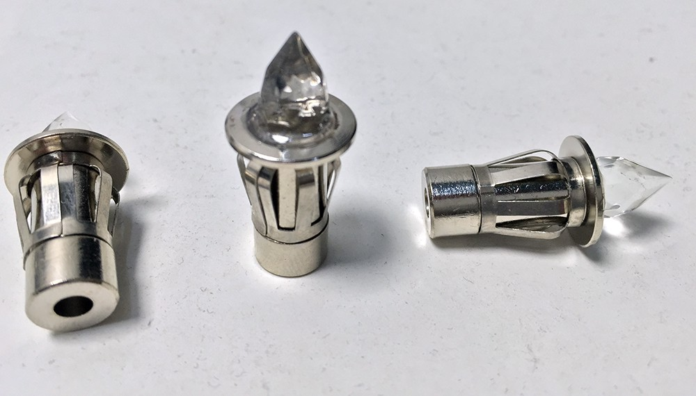 Malý kryštál pre kryštálové nebo, priemer 8mm, otvor pre hmoždinku v SDK 11mm