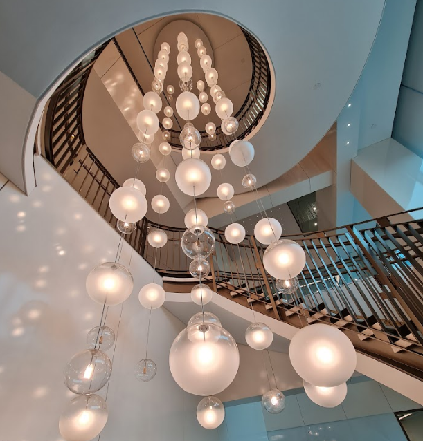 MODULINO circular base with fittings,dia 1700mm,7x string7xglass,extendable to 10Kg/string