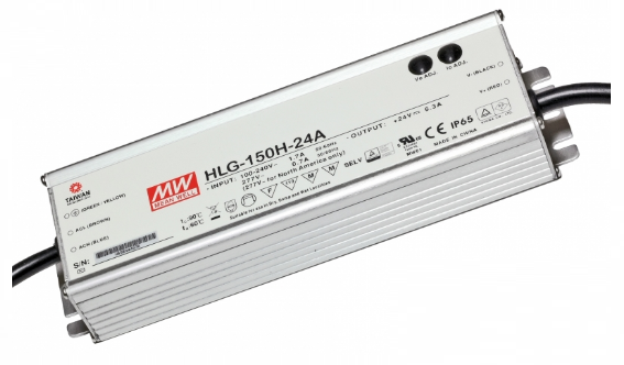 Vodotesný PROFI LED zdroj, 150W, 24V DC, nastavitelný interným potenciometrom, SELV, IP65