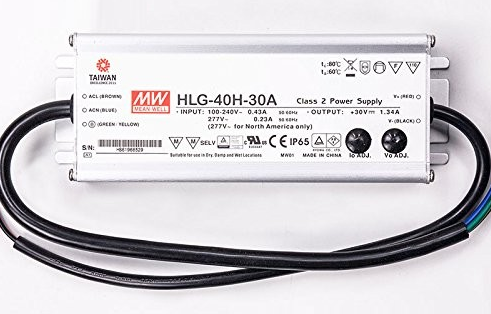 Vodotesný PROFI LED zdroj, 40W, 30V DC, nastavitelný interným potenciometrom, SELV, IP65