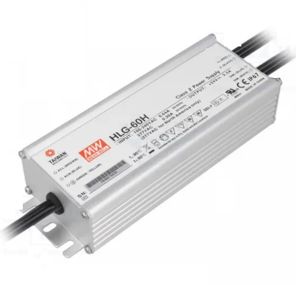 Vodotesný PROFI LED zdroj, 60W, 30V DC, stmievanie externým káblom, SELV, IP67