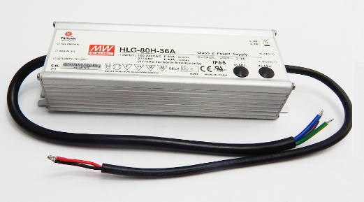 Vodotesný PROFI LED zdroj,80W, 36V DC,nastavitelný inter. potenciometrom, SELV, IP65