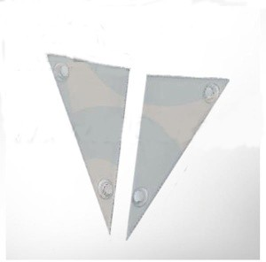 2 ks ALU koncovka pre nástenný biely ALU profil WALLLIGHT 2_0, RAL 9010, vrátanie skrutiek