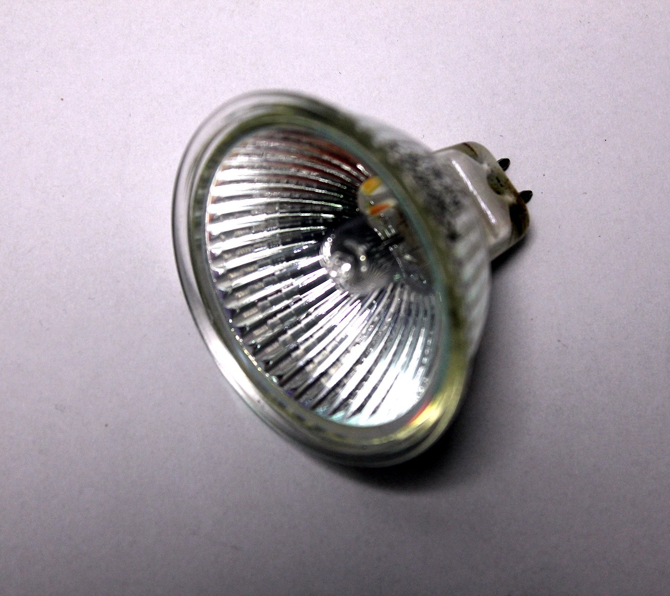 Halogénová žiarovka s ochranným sklom MR-16, 12V, 50W