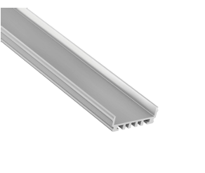 Vnútorný profil pre profil CATANIA 4050, 40x50mm, biely, 2m