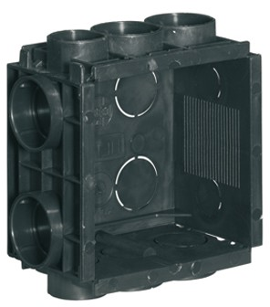 Inštalačná krabica HELIA  pre CJC CARRE so skrutkami, 60x60x50mm