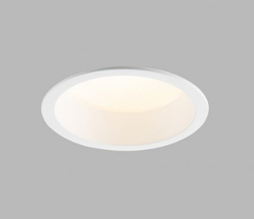 Zapustené bodové LED svietidlo, 230V, 1000lm,10W,CRI>90, 3000K, IP44, biele