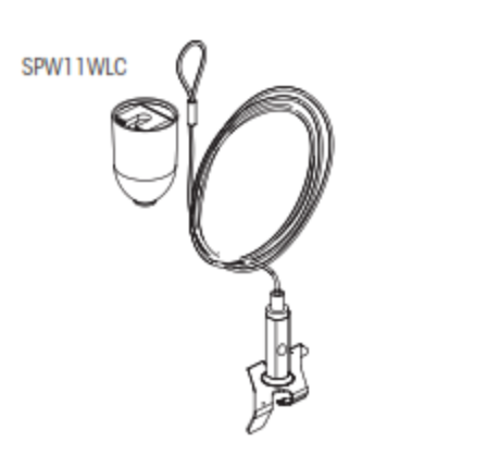 Závesný komplet pre 3-fázový lištový systém LI-TRACK, 3m, biela