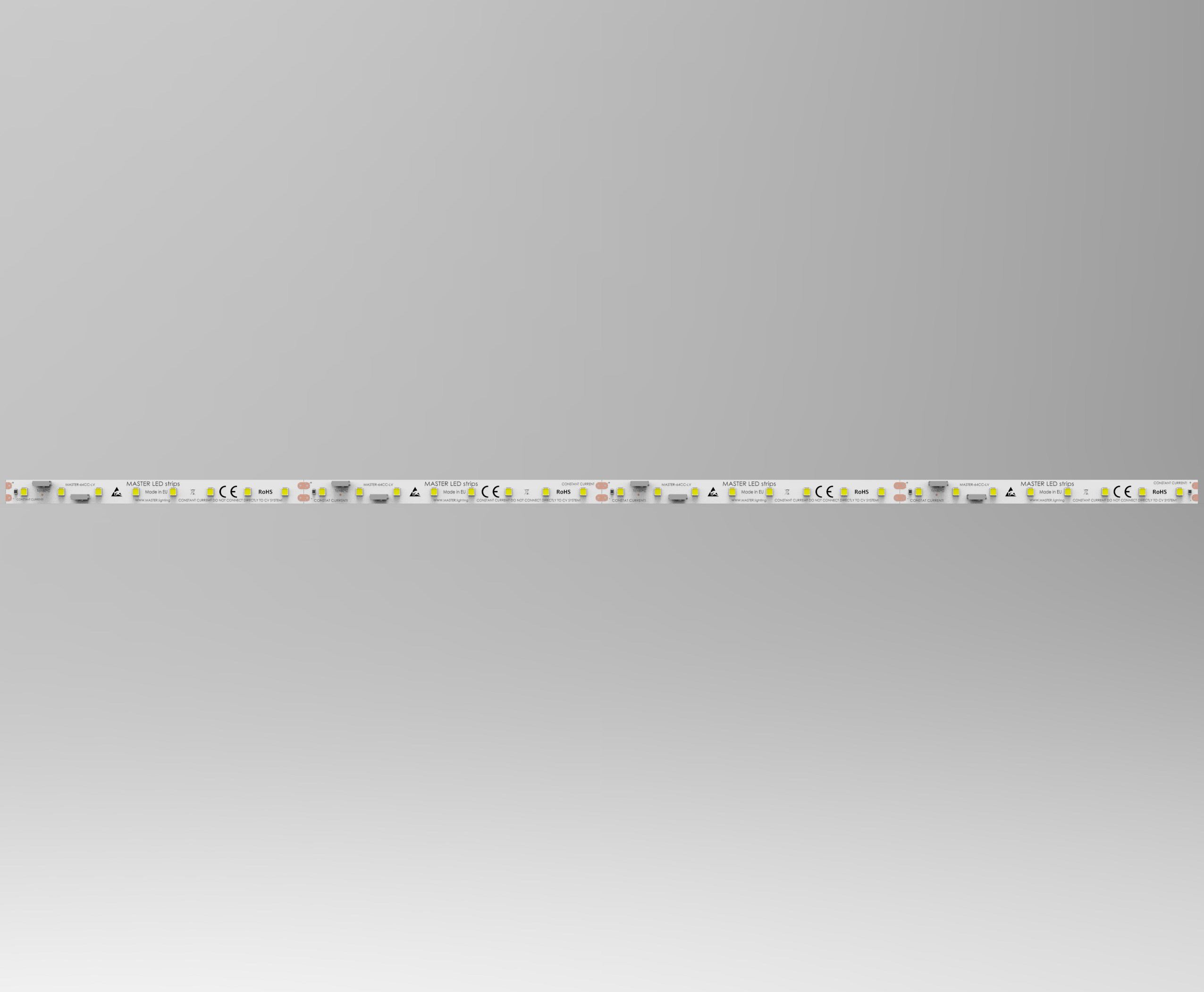 LED pás s prúd. drivermi,CC,64xLED/m,8LED v Serii,4000K,CRI90+, del.125mm,10mm
