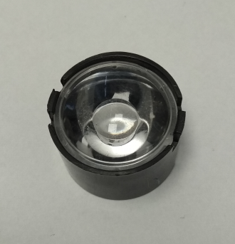 Optika kolimator s hladkym povrchom