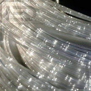 Opt. vlákno s bočným vyžar., viacžilové, trblietavé, 200dB/km, priem. 4mm, 5x0,75mm