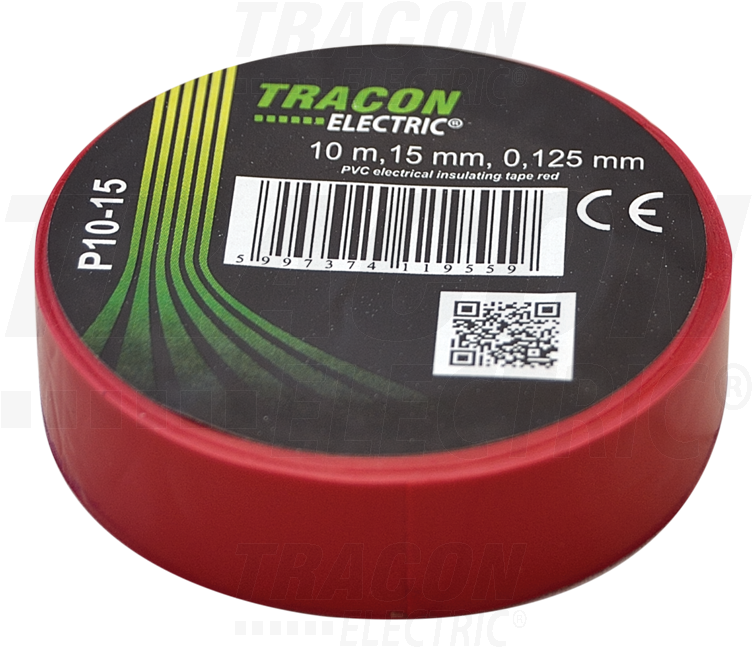 Izolačná páska červená,10m x 15mm