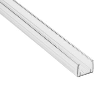 Plastový montážny profil pre AQUALUC MINI, odolný voči UV, 2M